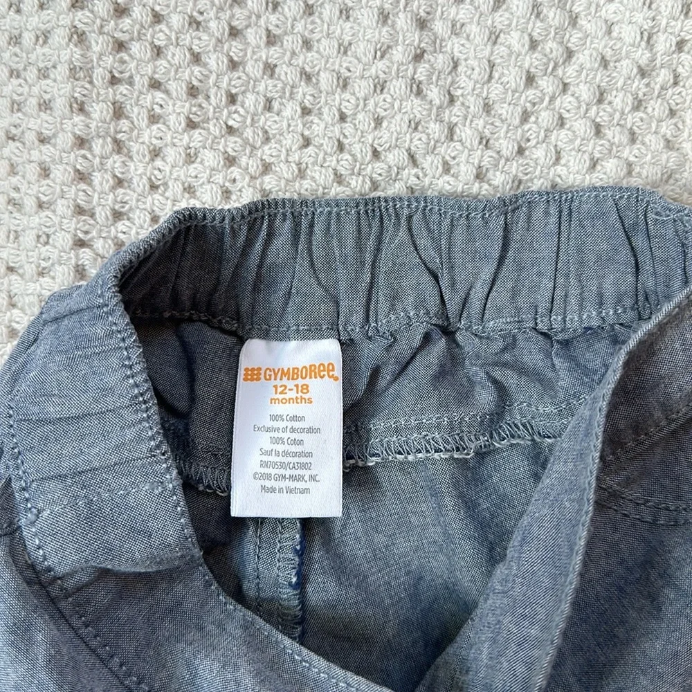 Gymboree Scallop Jean short size 12-18 months